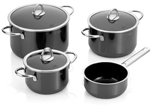 Silit 2109250203 Topf Set 4 Teiliges Accento: Amazon.de