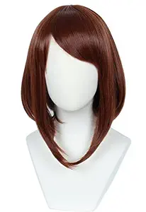 Linfairy Linfairy Womens Red Brown Wig Halloween Costume Cosplay Wig
