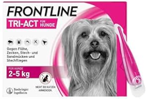 BOEHRINGER INGELHEIM VETMEDICA GMBH FRONTLINE Tri-Act Lsg.z.Auftropfen f.Hunde 2-5 kg 6 St