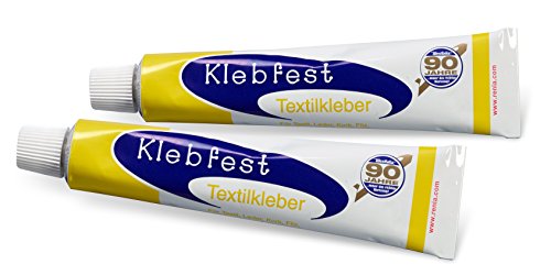 Preisvergleich Produktbild Klebfest Textilkleber, 2 x 50 ml