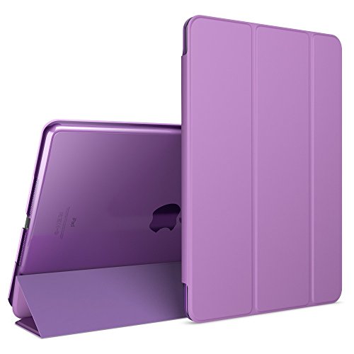 Apple iPad Air 1 Hülle Smart-Case von NICA, Ultra-Slim Cover Dünne Tablet Schutzhülle, Kunst-leder Hardcase Multi-Ständer Tasche, Display-Schutz & Backcover Flip-Case Klapphülle Sleeve - Lila