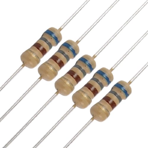 100pcs Widerstände 680 Ohm 1/4W 250V 5 % Kohlenstofffilm Widerstand