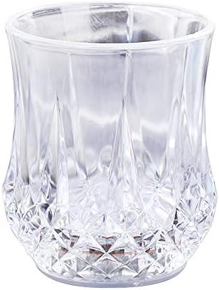 MENGZHEN LED Automatic Water Activated Flashing Cup Flash Light Up Glowing Wine Glasses Disco Night Clubbing Whisky Mug Beer Cup