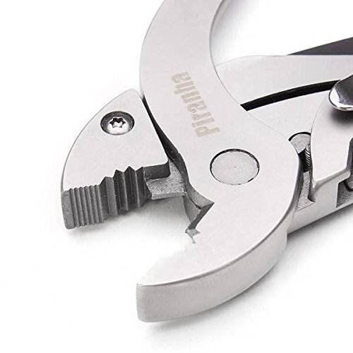 ELEGIANT 5 in 1 Multifunktionswerkzeug Wrench Schraubendreher Zange Messer Set Multi-functional Schraubenschlüssel Wrench Jaw Screwdriver Pliers Knife Tools, ideal für Leben Outdoor usw - 3