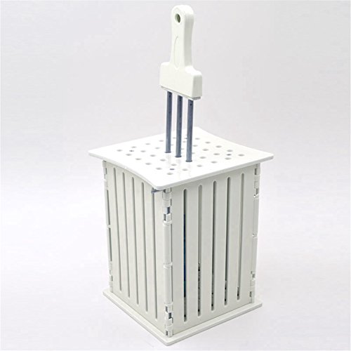 Garyesh 36 Löcher BBQ Kabob Spießmaschine mit Edelstahl Spießen Maker Box