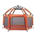 Produktbild Laufgitter & -ställe Outdoor-Spielzaun Für Kinder Sicherheitsspiel Laufstall Indoor-Spielplatz Indoor-Spielbereich Geschenk des Kindes (Color : Orange, Size : 150x130x100cm)