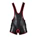 Produktbild 665 Leathers - Neoprene Open Crotch Wrestling Singlet - rot/schwarz - Größe: Medium