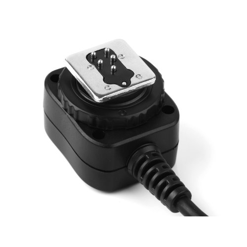 Kaavie -VERSION 1 8M - Rallonge E-TTL II pour flash - Compact Camera E-TTL Flash Off cordon de synchronisation    distance pour Canon SLR   DSLR EOS 7D  6D  5D  1D  20D  30D  40D  50D  60D  1000D  600D 550D  500D  450D  400D  350D  400D  le PowerShot G10  G11  etc  sauf les 630 et RT  - Canon 580EX  580EX II  550EX  430EX  380EX replaces OC-E3
