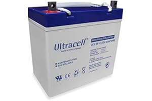 Batterie étanche Gel décharge profonde GEL 55Ah 12v ULTRACELL