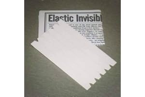 SOLOMAGIA Elastic Invisible Thread Loops - Loops Elastici - Confezione di 5 Pezzi - Accessori - Giochi di Magia e Prestigio