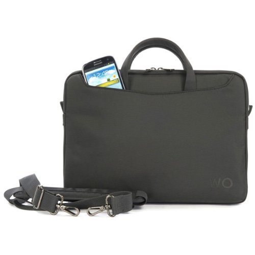 Tucano WO2-MB13 Work_out New Slim Nylon Tasche für MacBook Retina 33 cm (13 Zoll) schwarz - 3