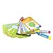 Produktbild luerme Wasser Ausmalen Malen Graffiti Karton Alphabet Zahlen Kids Magic Water Stifte Zeichnen Spielzeug, 2 Wasser Pen & 26 Karten