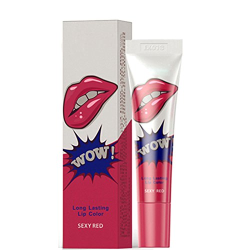 CHIC*MALL Fashion Lip Gloss Magic Color Peel Mask Tint Pack Long Lasting 5 types (4#)