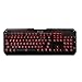 Produktbild MODECOM K-MC-Hammer-U-Brown Gaming Mechanische Tastatur Volcano Hammer Outemu Braun/Schwarz