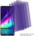 Produktbild 4X Crystal Clear Klar Schutzfolie für Huawei Honor Note 10 Displayschutzfolie Bildschirmschutzfolie Schutzhülle Displayschutz Displayfolie Folie