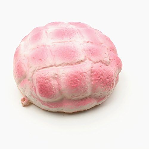 Kawaii4girl Pineapple Melon Bun Squishy Slow Rising Kawaii Phone Straps Pendant Bread Gift Educational Toys 1PC (pink)