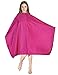 WM Beauty Professional Water Repellent Adjustable Hair Salon Cape with Snaps Closure, Pink