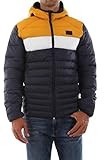 Wattierte Steppjacke JACK & JONES Herren Jjebomb Puffer Hood Noos Jacke, Gelb Sunflower, Medium (Herstellergröße: M)