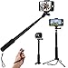 Produktbild Mpow Bluetooth Selfie Stick mit Stativ, Handy Stativ mit Bluetooth- Fernauslöser für iPhone7 7Plus 6S 6S Plus Samsung HTC Huawei und Action Kamera Gopro usw.