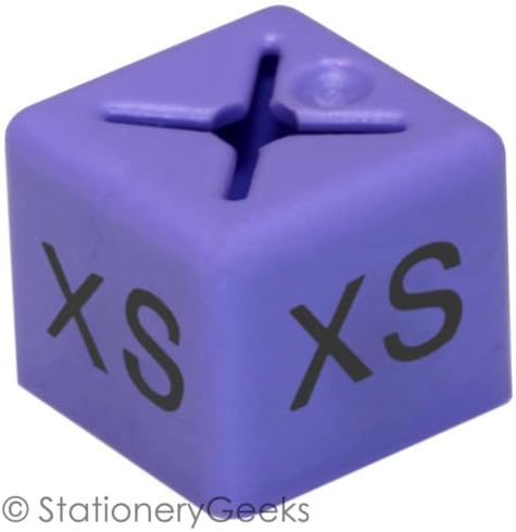 Stationery Geeks 50 Coat Hanger Size Cubes Womenswear General Size Xs Lilac