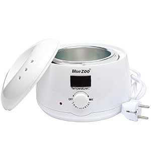BlueZOO Wax Warmer Melting Pot Electric Hair Removal Waxing Heater Portable Depilatory Machine 500ML - Image 5