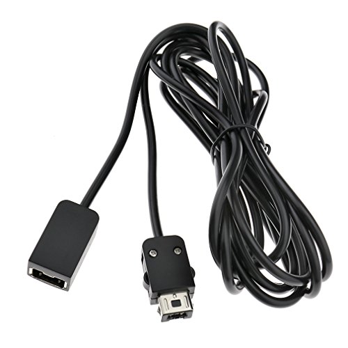 Preisvergleich Produktbild Schwarz für Nintendo Mini NES Classic Edition Controller 3m Verlängerungskabel