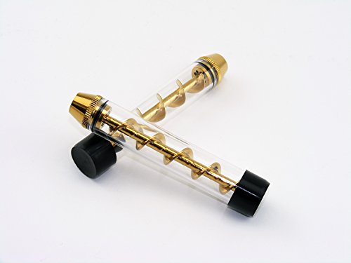 Canabia Twister Glas Blunt – Starter Set – Vaporizer Cannabis Pur Pfeife – Haschisch Pfeife – perfekt für Unterwegs – Kräuter und Tabak Pfeife – Twisty Glass Blunt - 4