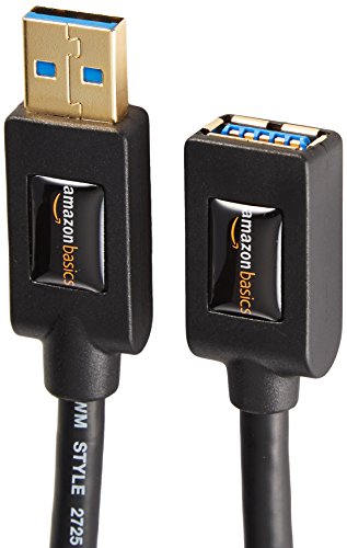 AmazonBasics USB 3 0-Verl  ngerungskabel  A-Stecker auf A-Buchse  1 8 m  2 St  ck 