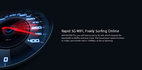 [[Nuovo Rilasciato]] Blackview BV7000 PRO - Ultra Slim da 5 pollici Gorilla Glass IP68 4GB di RAM + 64GB ROM Impermeabile / antiurto / antipolvere Outdoor Smartphone Octa Nucleo 8MP + 13 MP fotocamera impronta digitale GPS - nero-argento