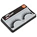 SODIAL(TM) New 10 Pair Reusable Long Fake False Eyelashes Glue Adhesives Eye Lashes Makeup Black 026