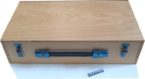 Preisvergleich Produktbild Premierboule Holzkoffer für 8 Boule-Kugeln