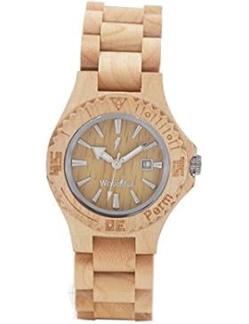 Holzuhr Damen | Perm Beige