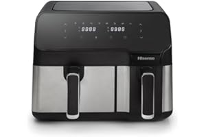 HISENSE Frytkownica podwójna czarna led HAF2900D