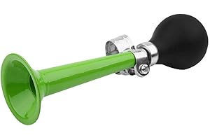 Focket Bicicleta Cuerno, 5 Colores 2.2 Pulgadas portátil Retro Ciclismo Metal Aire Caucho apretón Bombilla, no tóxico, con un Montaje de Metal, para Bicicletas, Bicicletas de montaña, etc