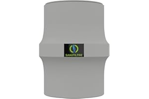 HYDRODIV Filtre anti-odeurs Sanifiltre au charbon actif, pour fosse septique, toutes eaux, Ø 100 mm