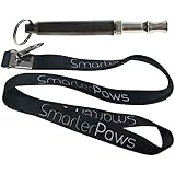 Ultraschall-Trainingspfeife / -Hundepfeife, professionell, mit Trageband, verstellbare Frequenzen, E-Book-Trainingsanleitung gratis (evtl. nicht in deutscher Sprache)