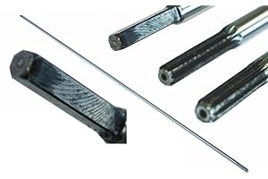 IMJ-GLOBAL Barra de transmisión para desbrozadora, longitud total de 153 cm, diámetro de 8 mm, casquillo cuadrado, de acero endurecido, pieza de repuesto