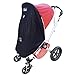 SnoozeShade Original - the blackout blind for prams & pushchairs (limited edition steel grey trim)