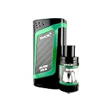  SMOK Alien Kit 220W TC y TFV8 Baby Kit, negro e oro, para la celda 2 x 18650 batería - ni nicotina, ni tabaco
