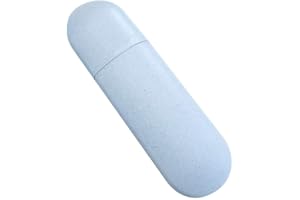 Pejoye PráCtico Organizador De Viaje de Camping para Cepillo y Pasta De Dientes Titular - Tallo Material, Tapa Proteger Taza con Agua