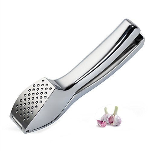 [Knoblauchpresse] Hochwertige Knoblauchpresse | Knoblauchschneider Knoblauch Crusher – spülmaschinenfest | Perfekt für Zuhause & Picknick - 5