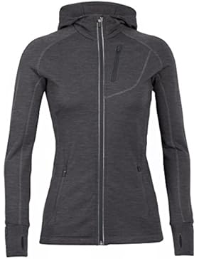 Icebreaker Damen Quantum Ls Zip Hood Jacke