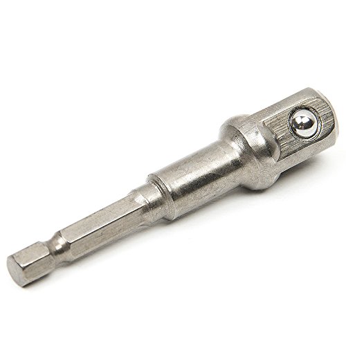 Fortag 8 teilig Stecknussadapter Akkuschrauber Stecknuss Adapter Socket Steckschlüssel Nuss Set für Bithalter und Akku Schrauber 1/4″, 3/8″, and 1/2″ Drive - 4