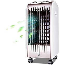 Humidificateur économiseur d'énergie de ventilateur à refroidisseur d'air évaporatif 75W avec des glacières télécommandées dans des dortoirs intérieurs YZPLFS