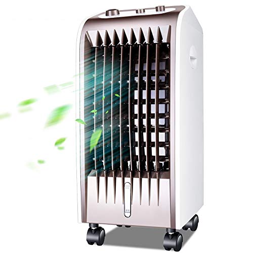 Humidificateur économiseur d'énergie de ventilateur à refroidisseur d'air évaporatif 75W avec des glacières télécommandées dans des dortoirs intérieurs YZPLFS