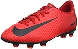  Nike Jr Mercurial Vortex III FG, Botas de fútbol Unisex niño, (Rojo Universitario/Carmesí Brillante/Negro 616), 36.5 EU