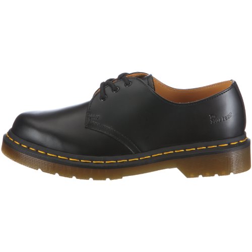 Dr. Martens 1461Z - Zapatos de Cordones de Cuero Unisexo, Negro, 36 EU - Dr. Martens