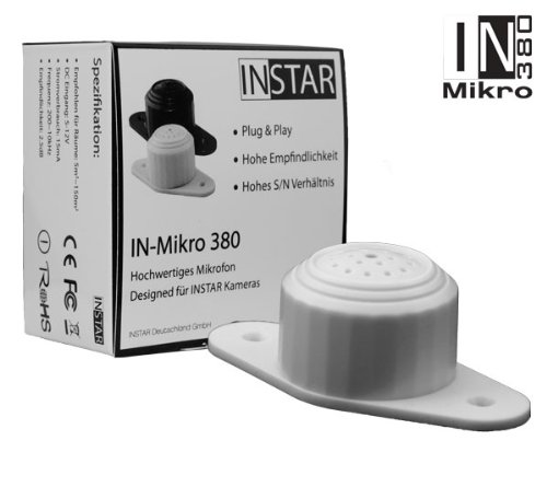 Price comparison product image INSTAR IN-Mikro 380 Camera - Black