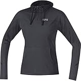 gore bike radhose damen GORE R3 WOMEN Hoodie, Größe: 42, Farbe: Dunkelgrau/Schwarz, 100075