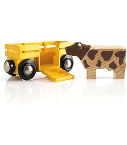 Brio Train Brio Wagon Convoyeur De Bois